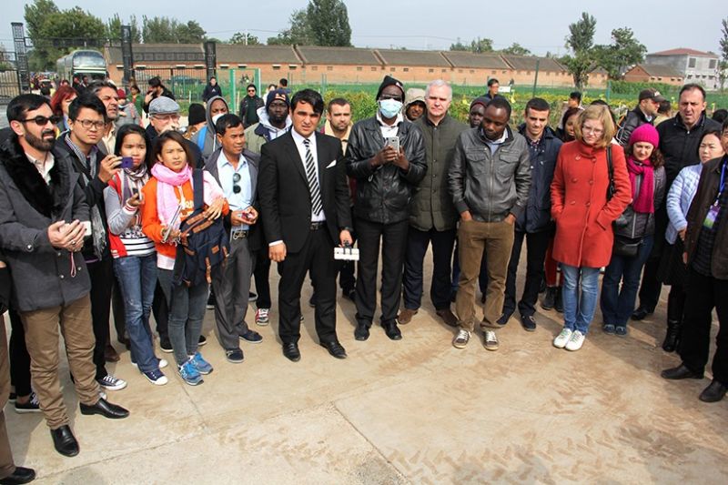 72名外國專家為何同時(shí)考察一個(gè)菊花基地？